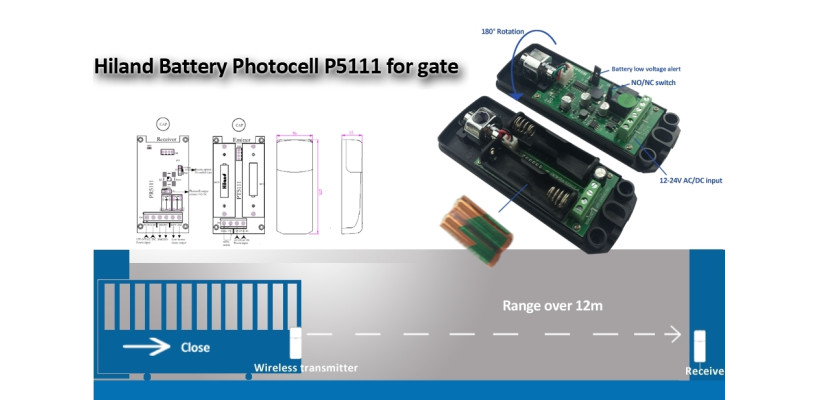 Hiland battery type photocell P5111
